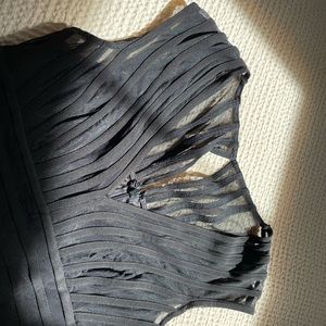 Black Adrianna Papell Cocktail Dress